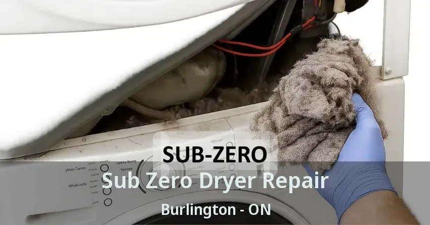 Sub Zero Dryer Repair Burlington - ON