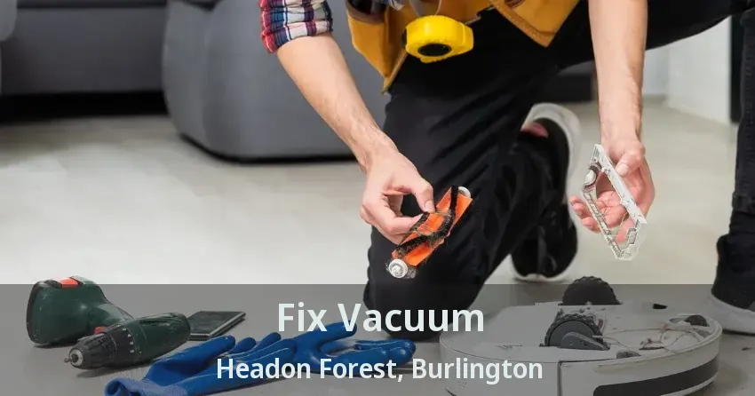 Fix Vacuum Headon Forest, Burlington - ON