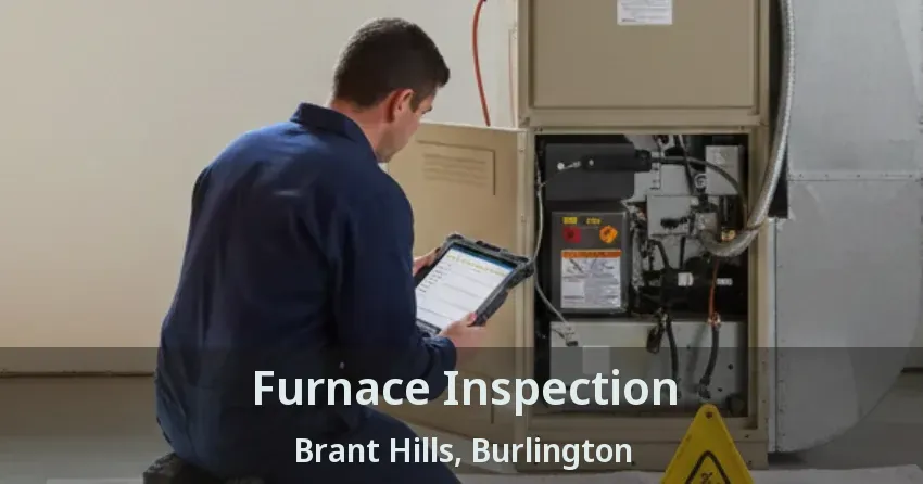 Furnace Inspection Brant Hills, Burlington - ON
