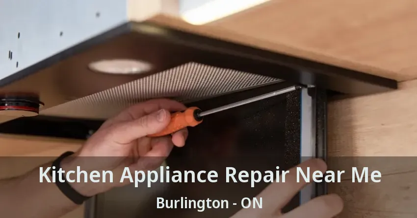 Kitchen Appliance Repair Near Me Burlington - ON