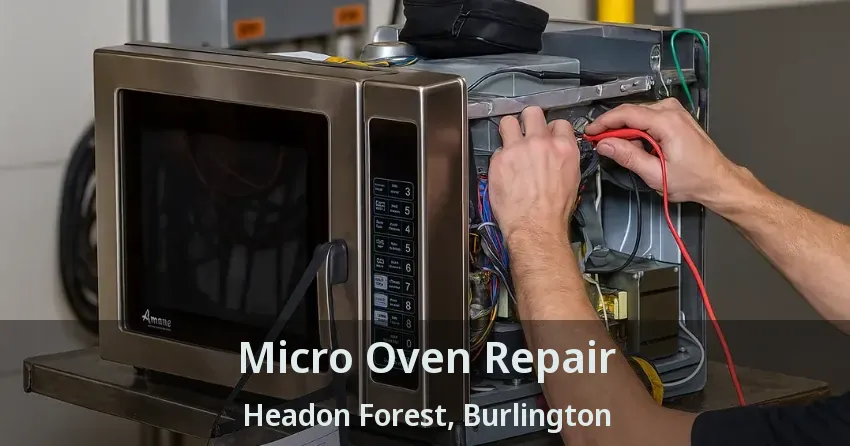 Micro Oven Repair Headon Forest, Burlington - ON