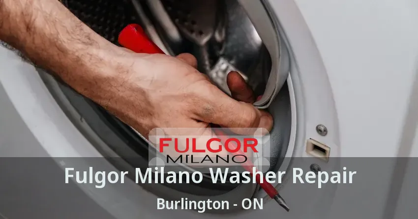 Fulgor Milano Washer Repair Burlington - ON